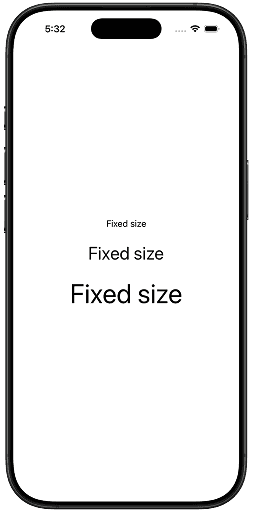 system font accessibility not friendly