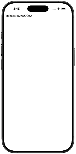 geometry proxy safeAreaInsets