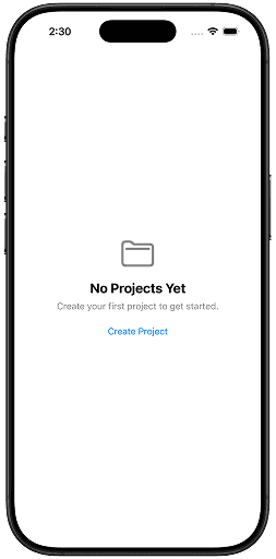 first time user experience example output